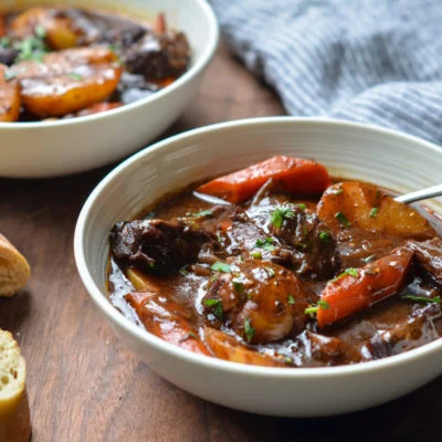 Beef Stew with Carrots and Potatoes